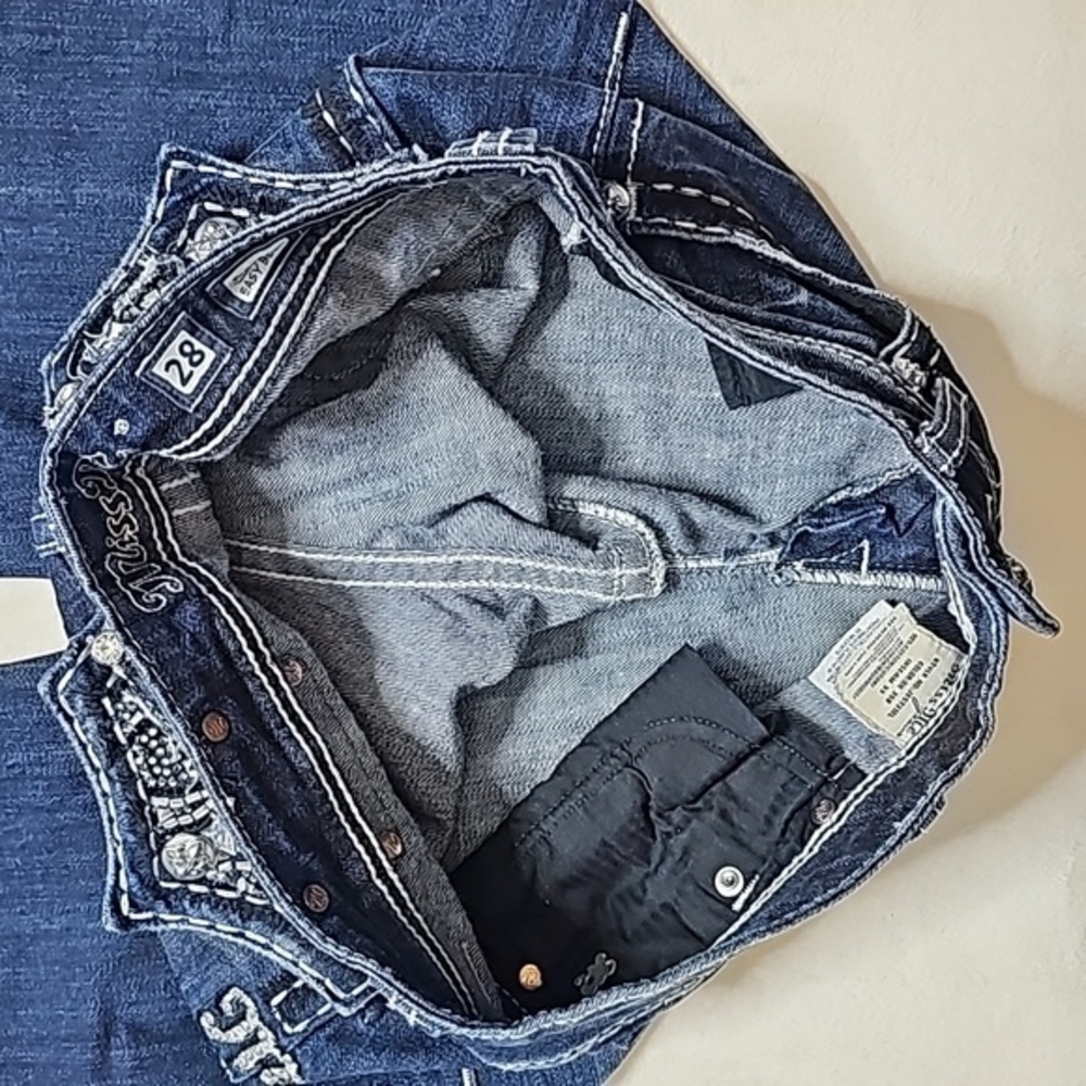 💥Miss Me Easy Bootcut Jeans.👢Women's: Waist 28x33 Inseam. - Picture 11 of 12